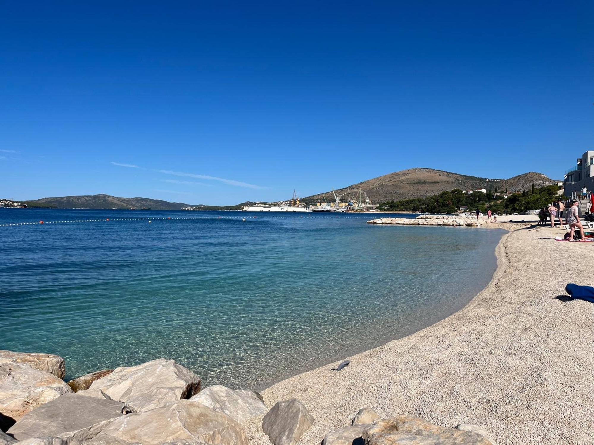 Apartments Villa Mirella 20 M From The Sea - Free Parking Trogir Exterior foto